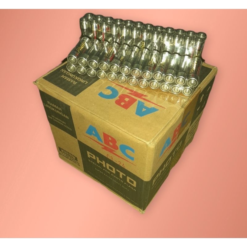 Jual Baterai ABC AA Murah / A2 Photo / R6 Photo 1,5V isi 24 pcs MURAH ...