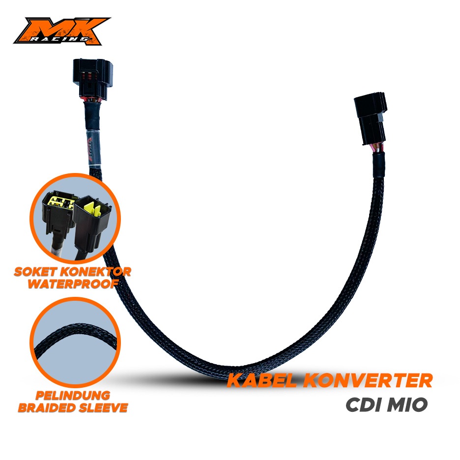 Jual MK Racing Kabel Soket Sambungan CDI Mio Smile Sporty Soul Fino J ...