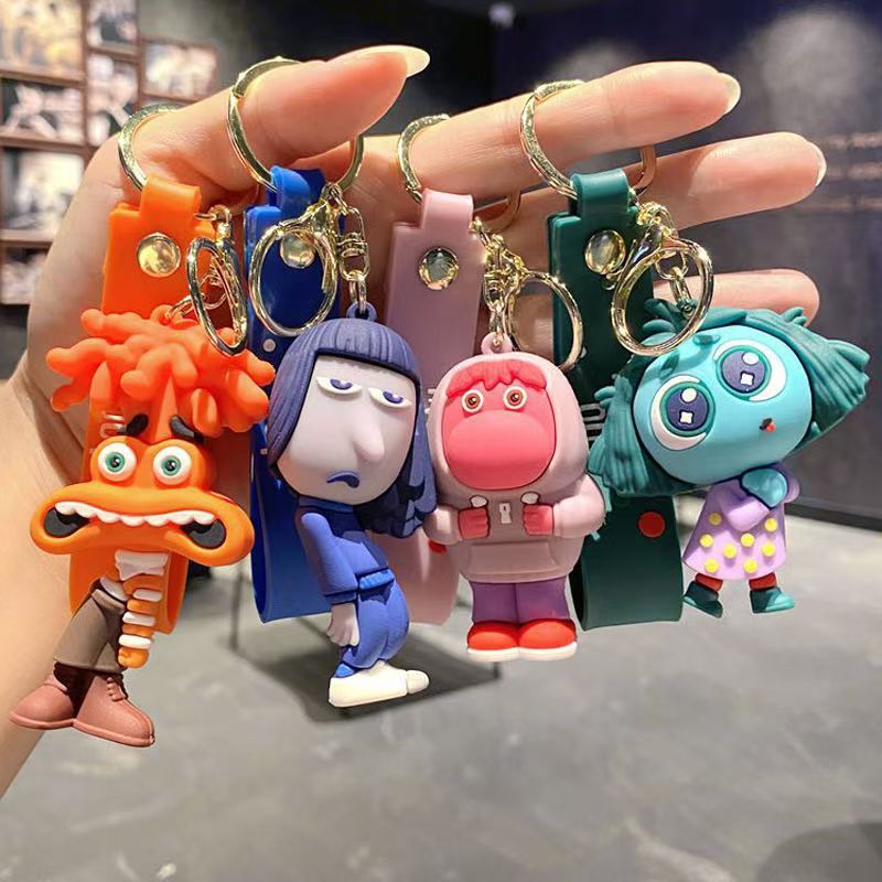 Jual Gantungan Kunci Keychain Premium Karakter Inside Out | Shopee ...