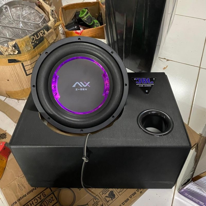 Jual Subwoofer pasif AVX Z-GEN 12inch + Box Subwoofer mdf porting ...