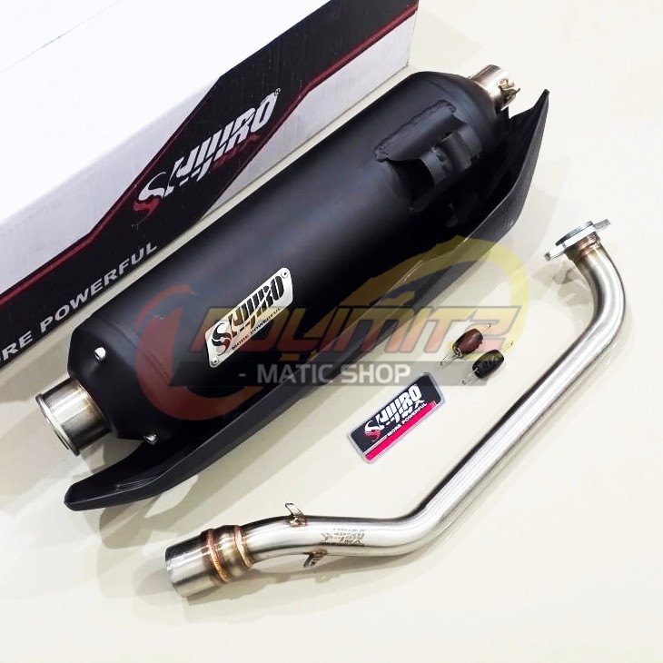 Jual Knalpot Shijiro X Series Standar Racing Yamaha NEW NMAX Aerox 155 ...