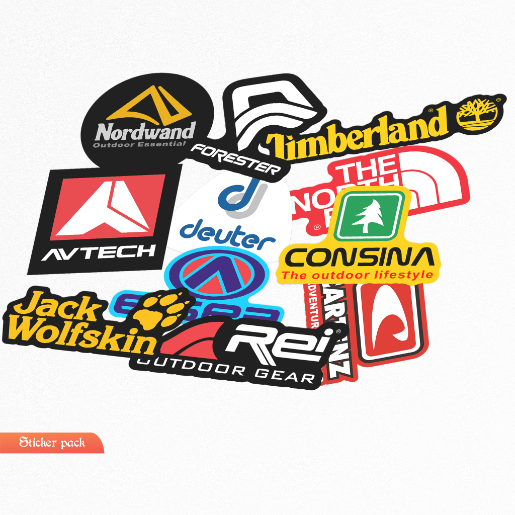 Jual Stiker distro brand Outwear / Sticker Pack | Shopee Indonesia