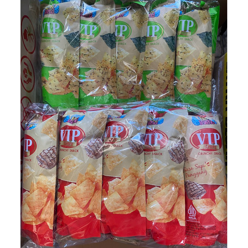 Jual Snack Kentang Vip isi 10bks/pax | Shopee Indonesia