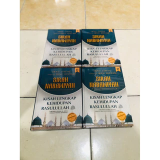 ( PROMO BUKU MURAH ORIGINAL ) BUKU AGAMA ISLAM / 1 PAKET 4 BUKU / BACAAN ISLAM / SIRAH NABAWIYAH / KISAH LENGKAP KEHIDUPAN RASULULLAH / IBNU ISHAQ / AGAMA FILSAFAT / SEJARAH ISLAM /