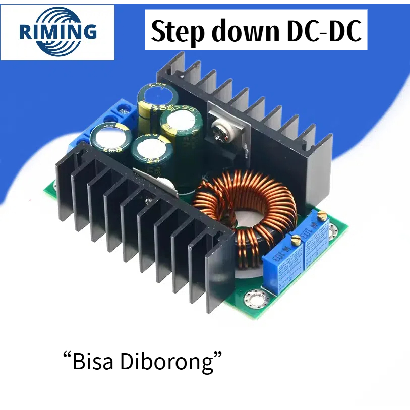 Jual Module Step down DC-DC CC CV 300W 8A 8-40V ke 1.25-36V modul ...
