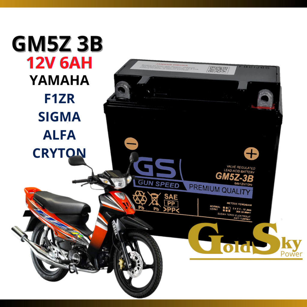 Jual AKI KERING MOTOR FIZR SIGMA RX Z ALFA RZ R GT6A GM5Z YB5L GS MF ...