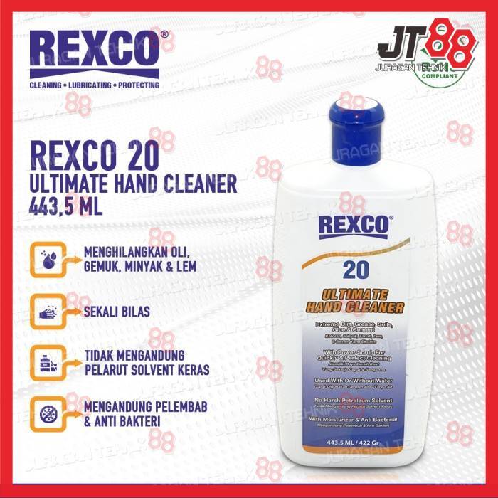 Jual Rexco 20 Ultimate Hand Cleaner - 443 ml | Shopee Indonesia
