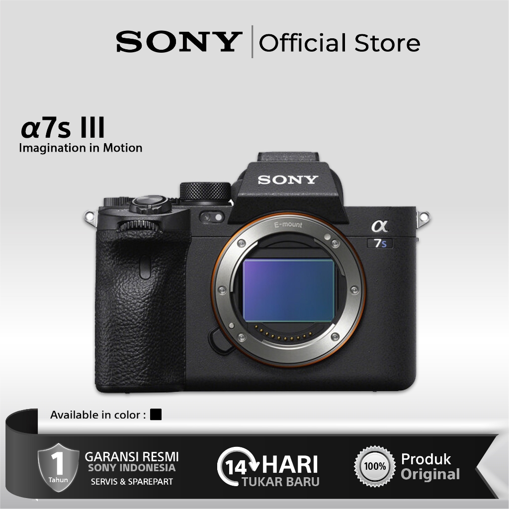 Jual SONY Alpha A7S III Mirrorless Camera Full Frame Body Only / A7SIII ...