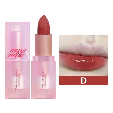 Free Gift CAPPUVINI Blooming Watery Glow Lipstick Lip Glossy Korean Lipstik Water Glass Mirror