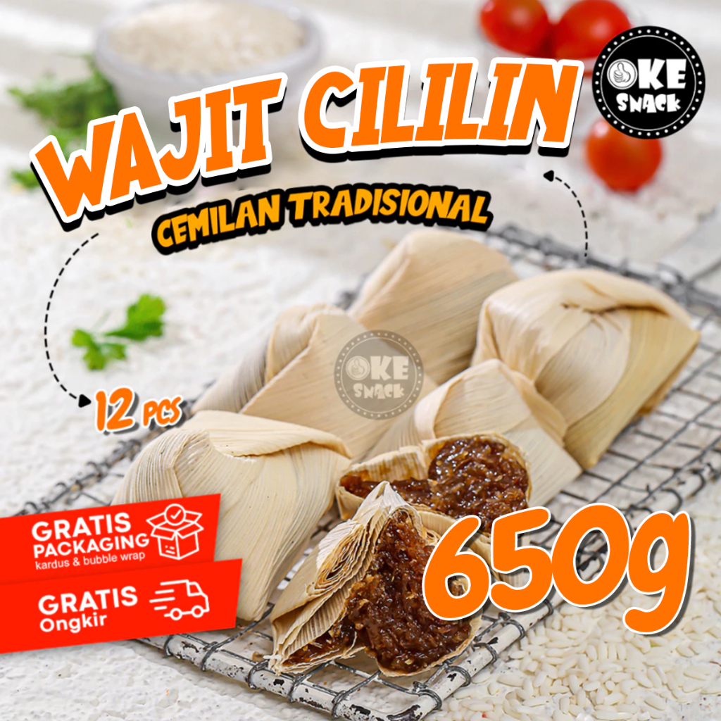 Jual Wajit Cililin Ketan 6pcs 12pcs | Shopee Indonesia
