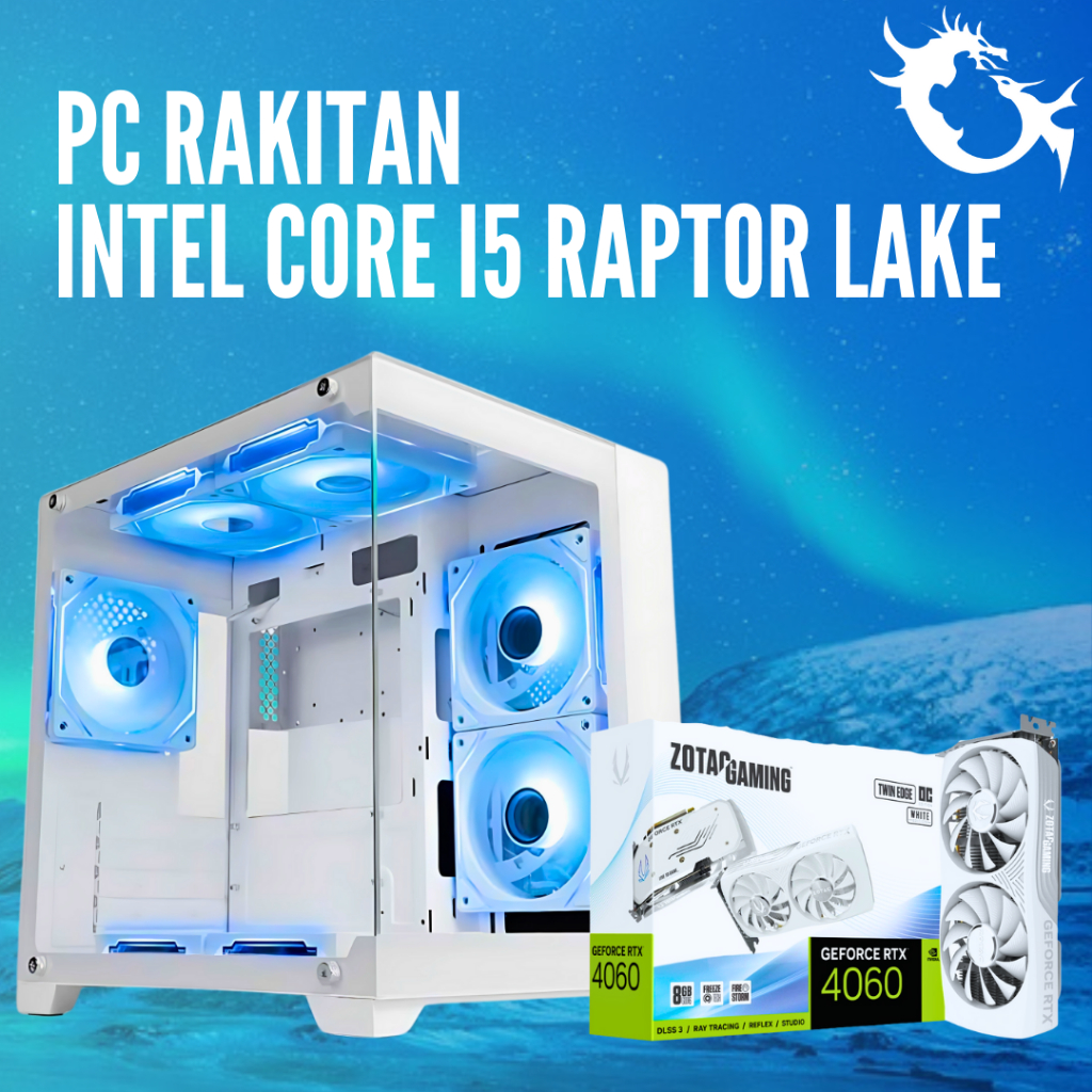 Jual Pc Rakitan intel core i5 Raptor Lake | Ram 32gb | Zotac Vga Gaming ...