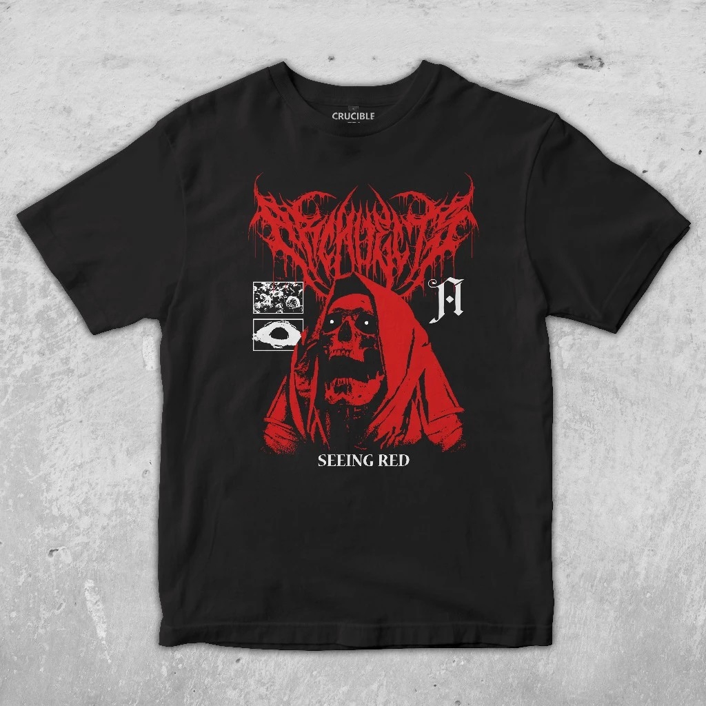 Jual Kaos Architects Bimo - Seeing Red Tshirt Distro Band Metal Bootleg ...