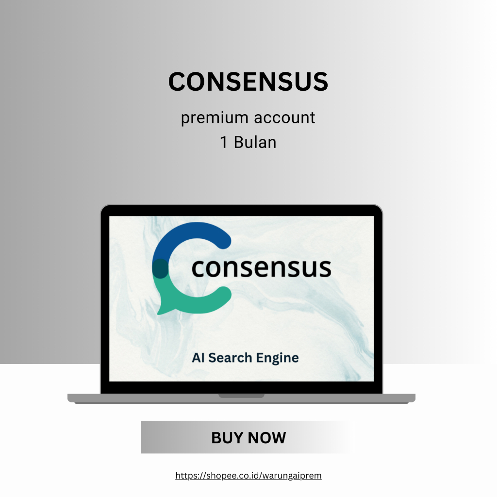 Jual Consensus AI Premium | 1 Bulan | Full Garansi | Support Full 24 ...