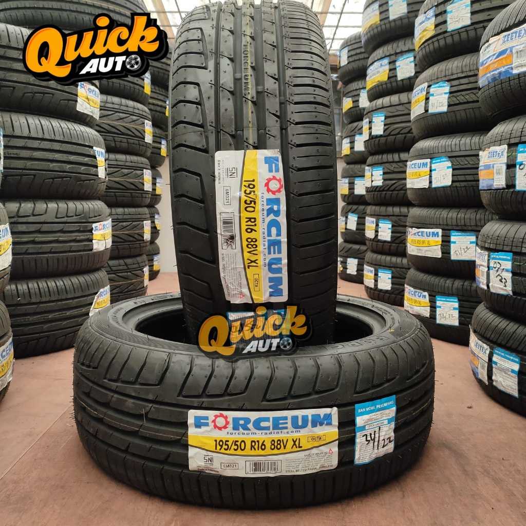 Jual Ban Mobil Tubeles Baru Ring 16 Merek Forceum Octa Ukuran 195 50 ...
