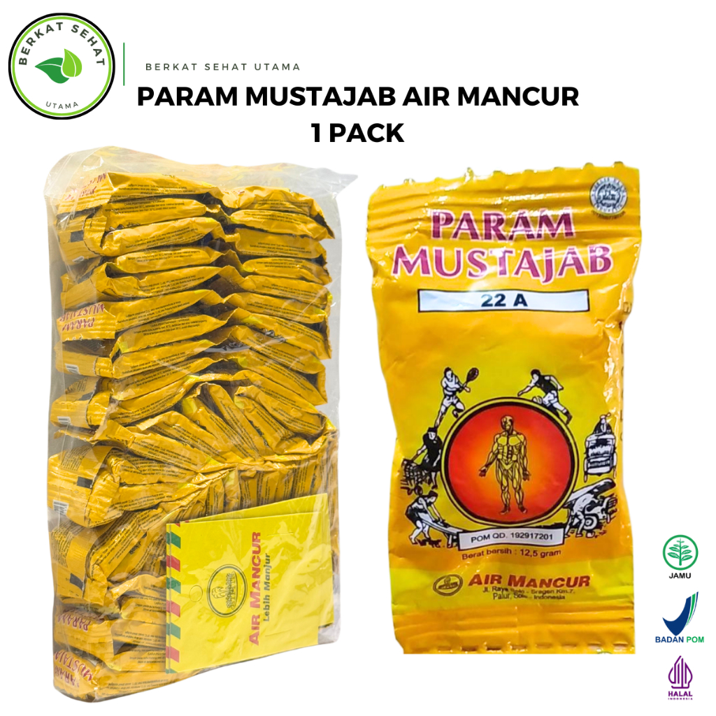 Jual Param Mustajab Air Mancur - 1 Pack | Shopee Indonesia