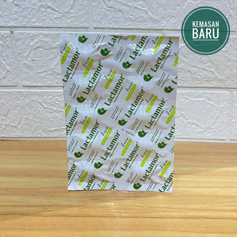 Jual Lactamor Box 60 kaplet Suplemen ASI Booster Pelancar ASI | Shopee ...