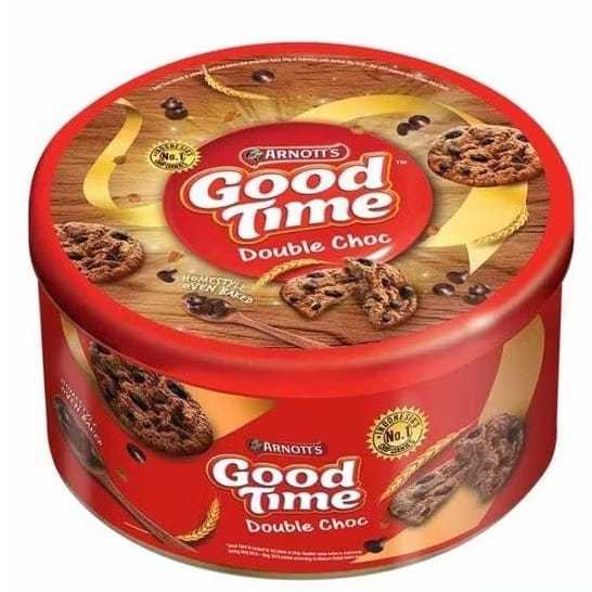 Jual Waktu yang Baik | Goodtime Kaleng Double Choco | roti kaleng ...
