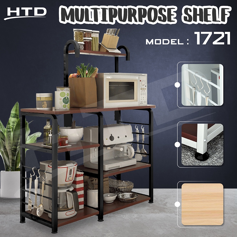 Jual HTD SPORT Rak Dapur Susun Serbaguna Minimalis Rak Microwave ...