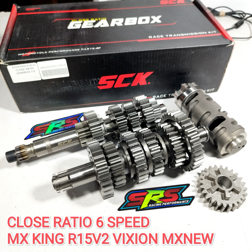 Jual RASIO SCK RACING MX KING ORIGINAL Close Ratio SCK 6speed | Shopee ...