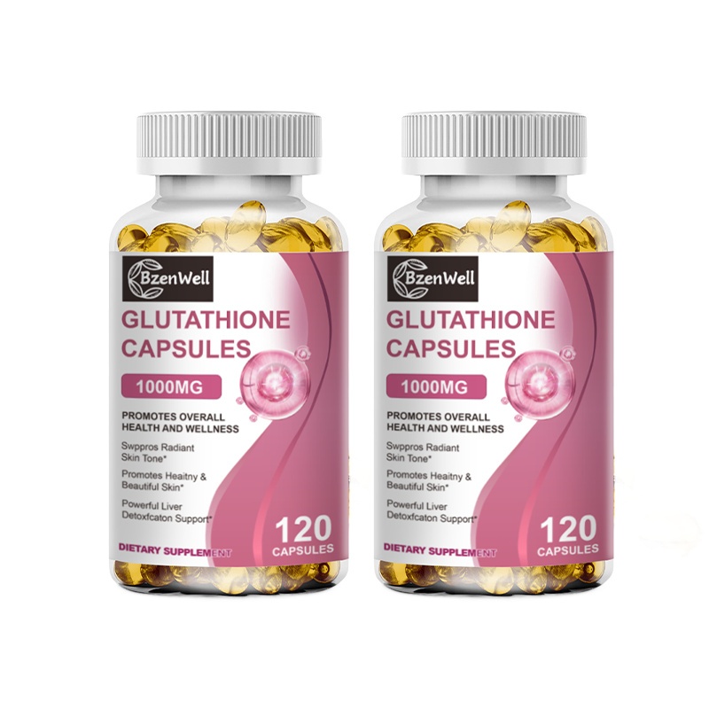Jual BzenWell 1000mg Glutathione Capsules 120 Kapsul Tinggi Vitamin C  Powerful Whitening Reduce Dull Skin Supplement Antioxidant Anti-Aging Detox  Promotes Overallhealth &Beautful Skin | Shopee Indonesia
