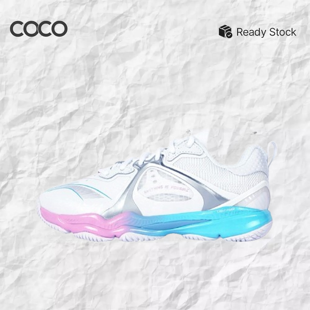 Jual Sepatu Badminton Li-Ning Ranger VI Pro White Carbon Plate Original ...