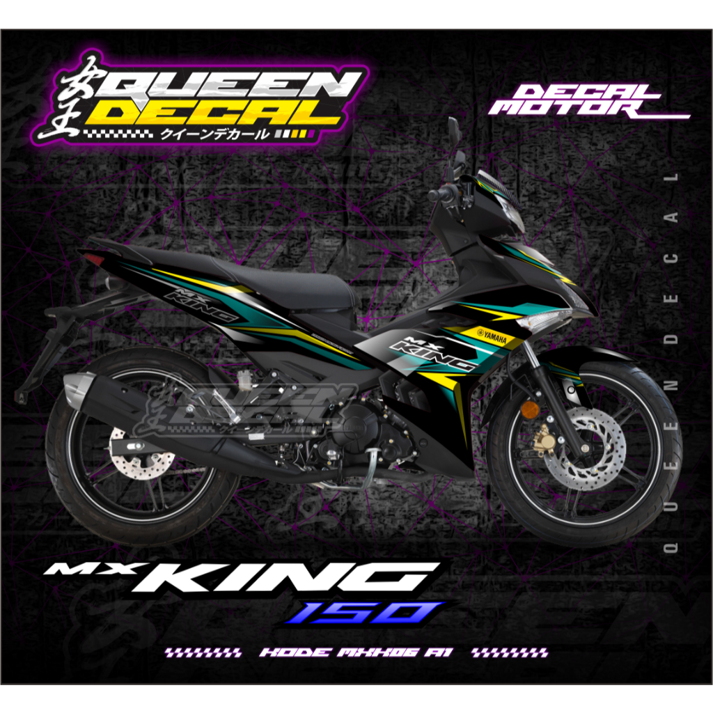 Jual STIKER MOTOR FULLBODY MX KING 150/STIKER DECAL YAMAHA MX KING-MXK ...