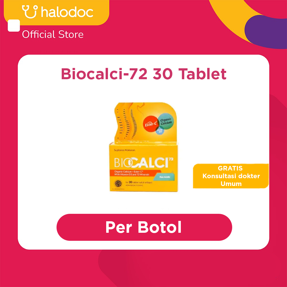 Jual Biocalci-72 30 Tablet | Shopee Indonesia