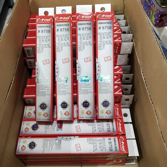 Jual PITA PRINTER E-PRINT 8758 8750 8755 / RIBBON PACK | Shopee Indonesia