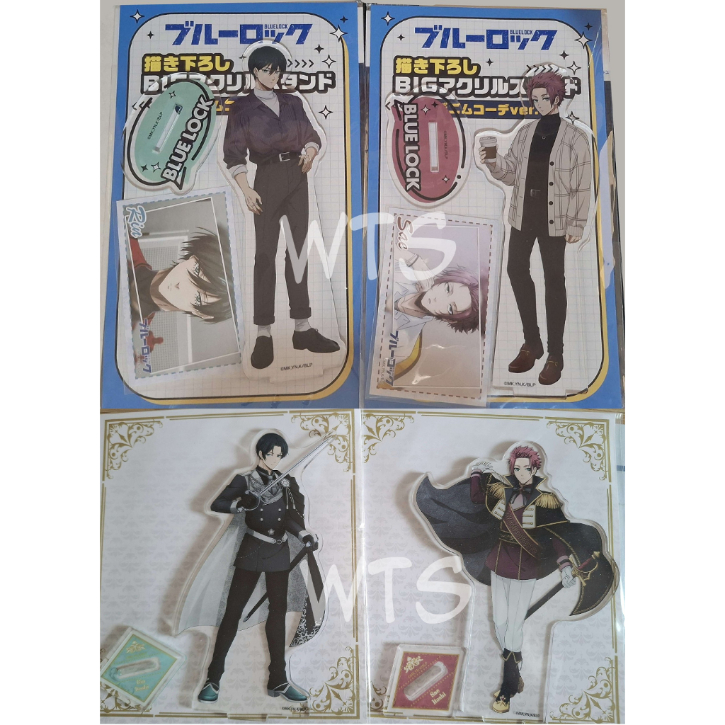 Jual Blue lock official acrylic standee itoshi rin itoshi sae (rin ...