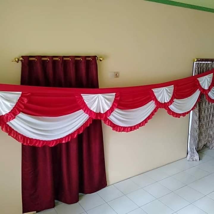 Jual Rumbai Tenda Dekor Merah Putih-Custom | Shopee Indonesia