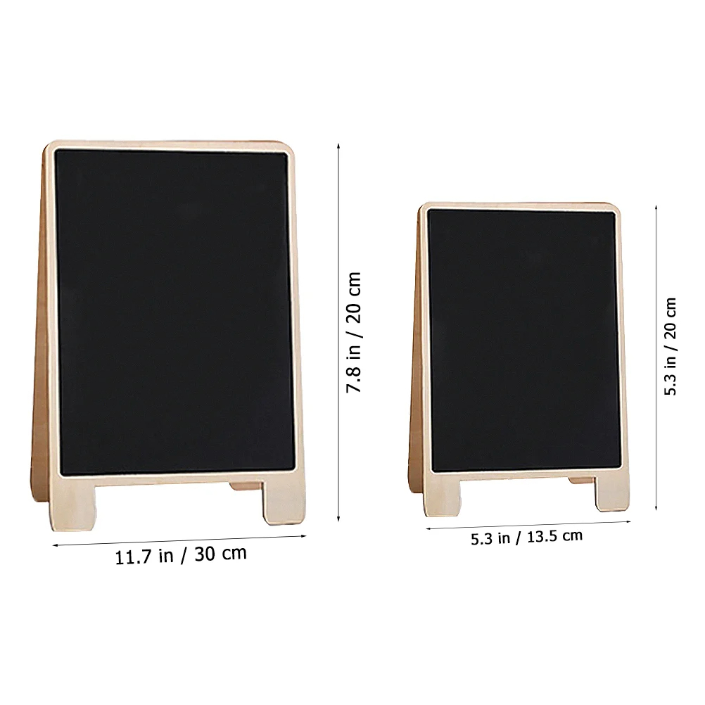 Jual Stand Menu Meja Papan Tulis Cafe Mini Chalkboard 20*30cm Papan ...