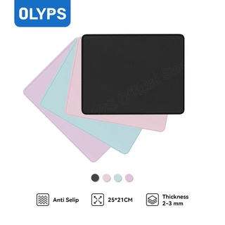 OLYPS Mouse Pad Macaron Anti Selip Desk Mat Large MousePad Komputer - 25*21cm / 70*30cm