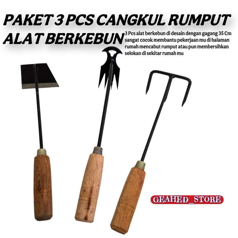 Jual Cangkul Kecil Untuk Berkebun Pacul Rumput Liar Cangkul Gulma multi ...