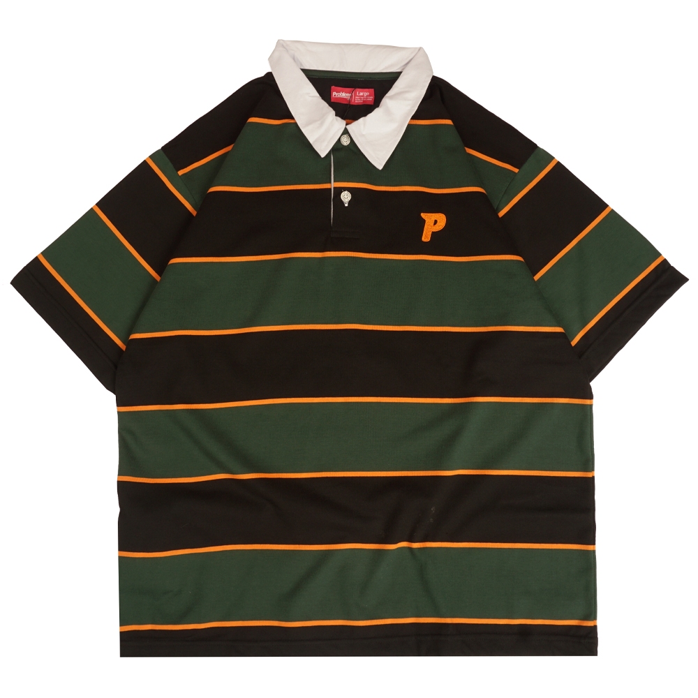 Jual Problem Club - Rugby Johiren - Green Black | Shopee Indonesia