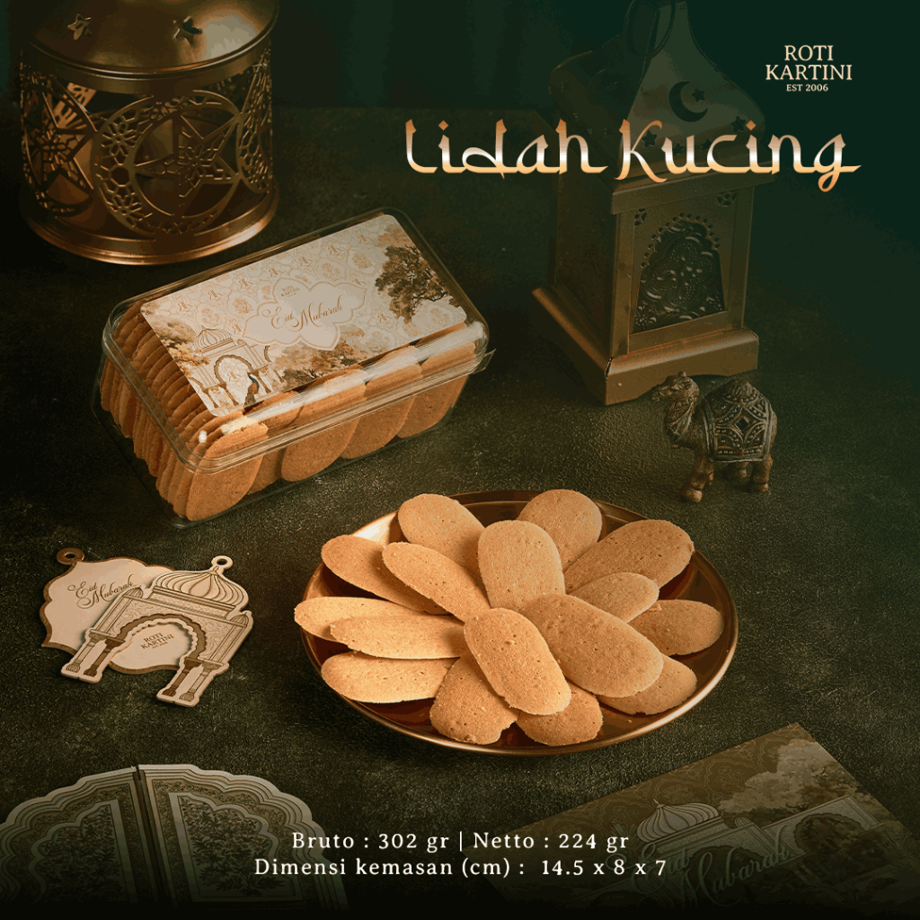 Jual Roti Kartini Lidah Kucing Edisi Idul Fitri 2025 | Shopee Indonesia