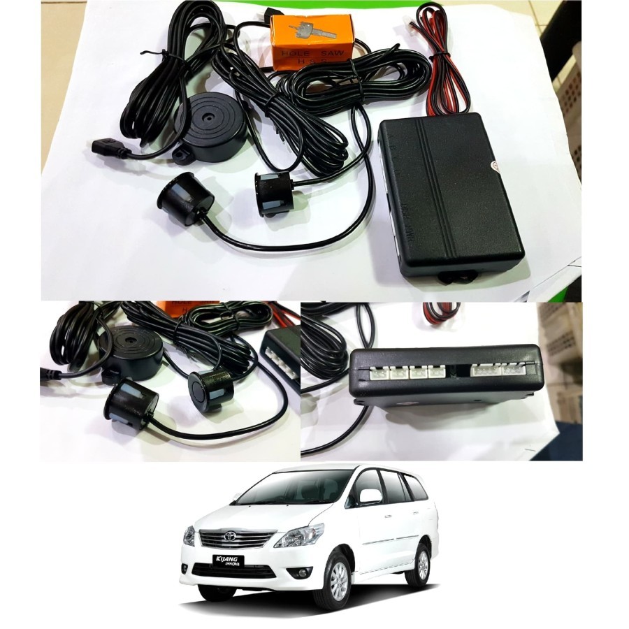 Jual Sensor Parkir Mobil 2 Titik Universal Mobil Innova Lama | Shopee ...