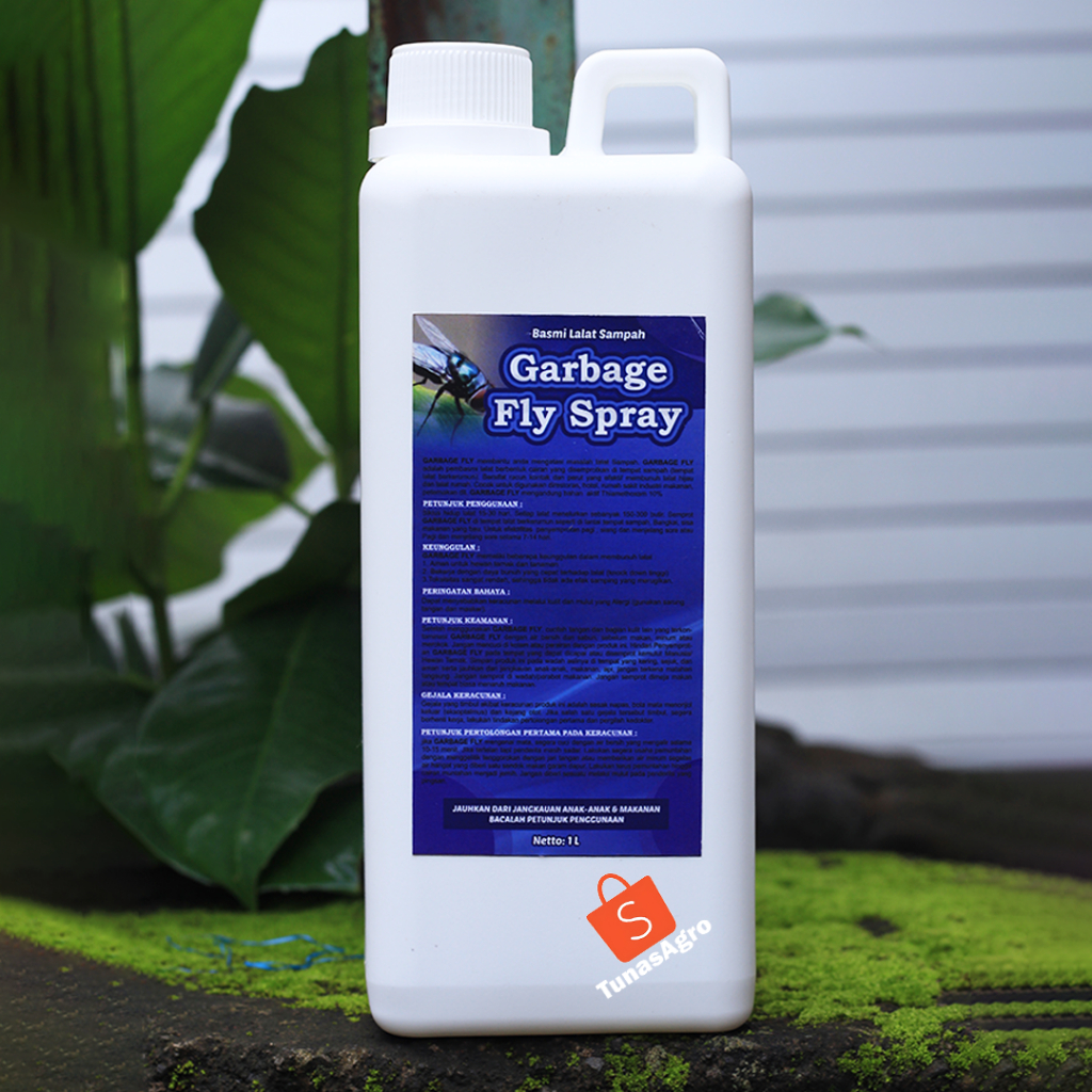Jual Garbage Racun Lalat Sampah Spray Kemasan 1 Liter | Shopee Indonesia