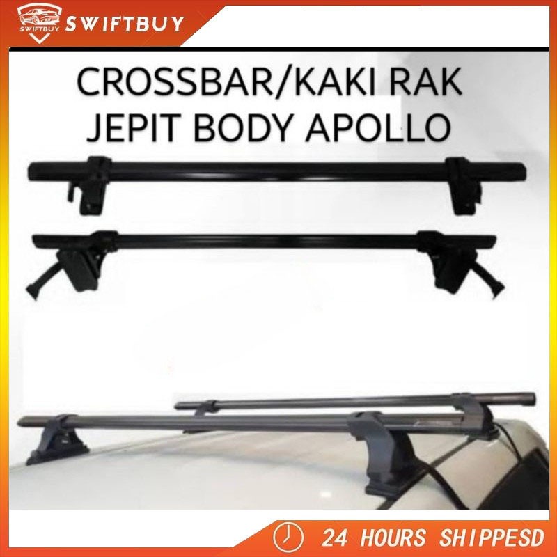 Jual CROSS BAR KAKI RACK MOBIL PLATINUM UNIVERSAL JEPIT BODY/JEPIT ROFF ...