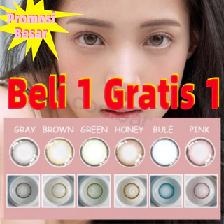 COOLIBAR Lensa Cahaya Lembut Lensa Cisse Biasa 14.2MM Coklat/Hijau/Madu/Biru/Merah Muda/Abu-abu Biasa Lebih Banyak Pilihan