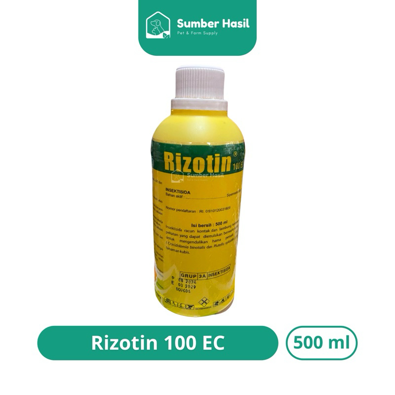 Jual RIZOTIN 500ML INSEKTISIDA OBAT BELALANG RIZOTIN ORIGINAL | Shopee ...