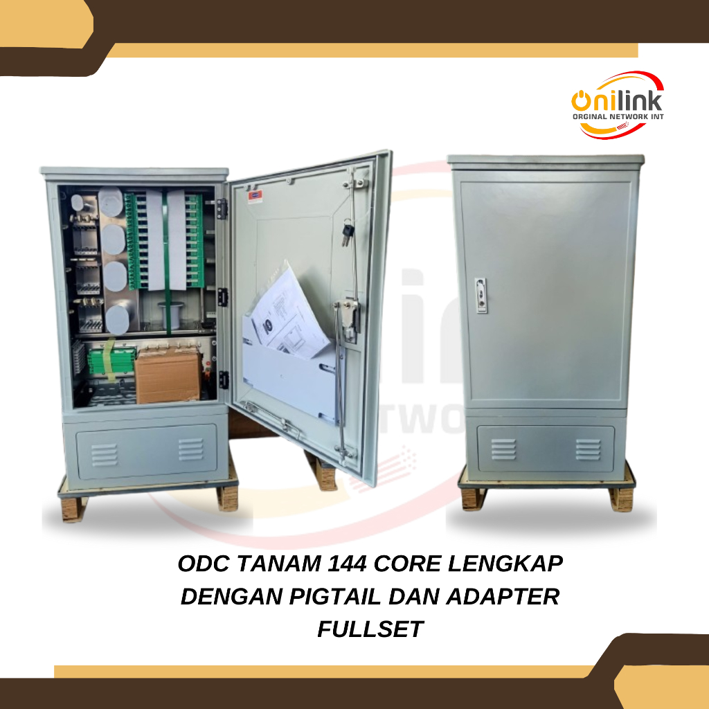 Jual ODC TANAM 144 CORE LENGKAP DENGAN PIGTAIL DAN ADAPTER FULLSET ...