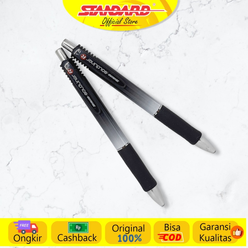 Standard - Pulpen Boldliner R  1.0  ( Alat Tulis / Pen / Ballpoint / Pena ) (6)