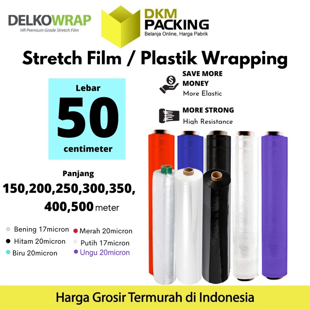Jual Wrapping Plastik Terlengkap & Harga Terbaru Juli 2026 | Shopee ...