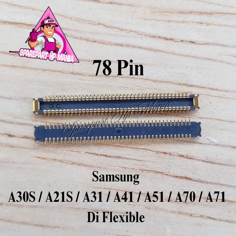 Jual KONEKTOR LCD SAMSUNG A30S A21S A31 A41 A51 A70 A71 A80 SOCKET ...