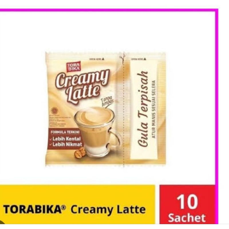 Jual Renceng Torabika Creamy Latte Isi 10 Sachet | Shopee Indonesia