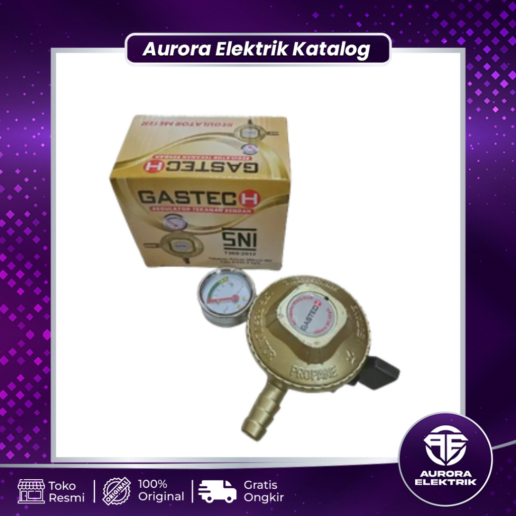 Jual Regulator Gas Meter GASTECH | Shopee Indonesia