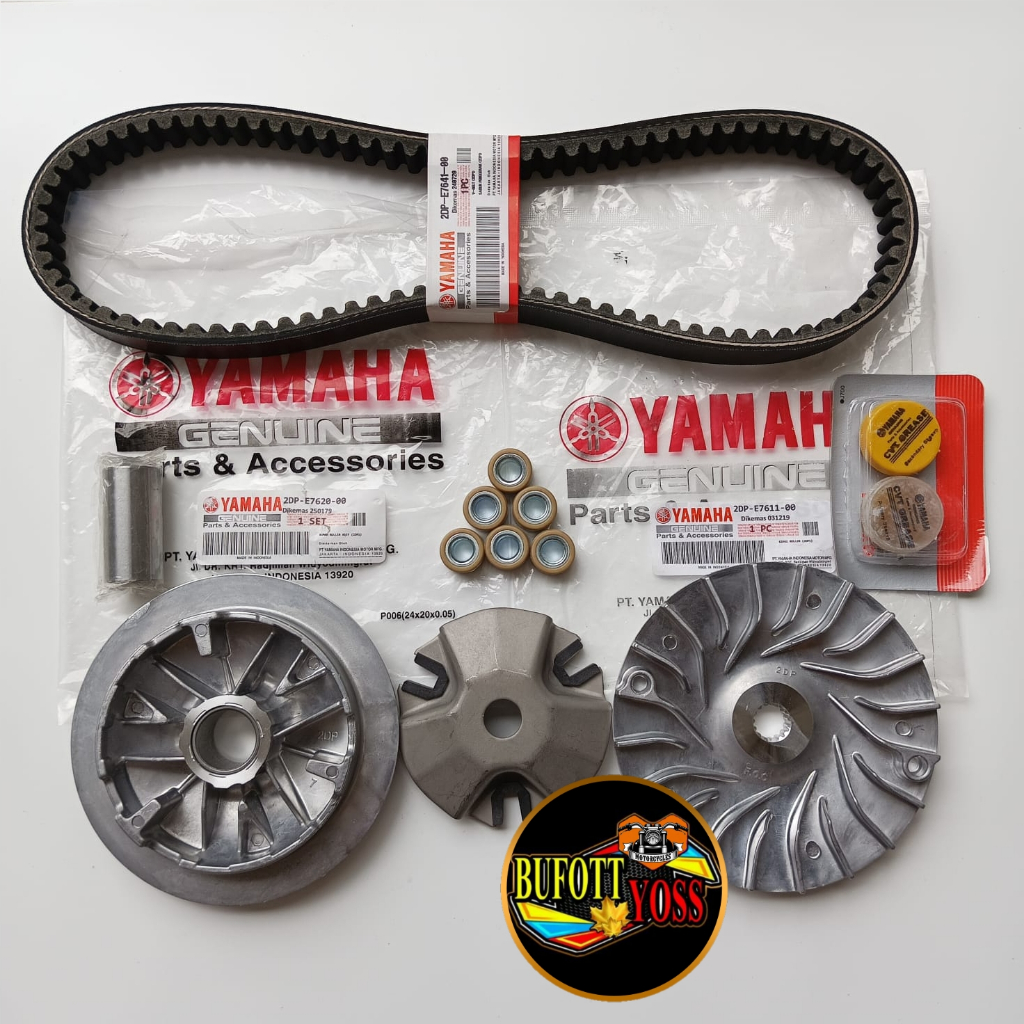 Jual PAKET CVT KOMPLIT YAMAHA NMAX AEROX LECI V-BELT 2DP RUMAH ROLLER ...