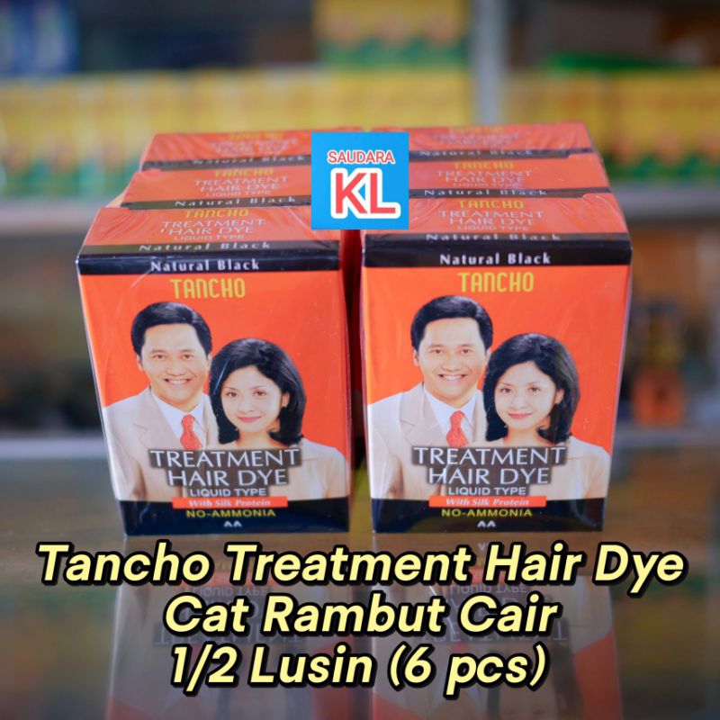 Jual Tancho Treatment Hair Dye - Cat Rambut Cair 1/2 Lusin (6 pcs ...