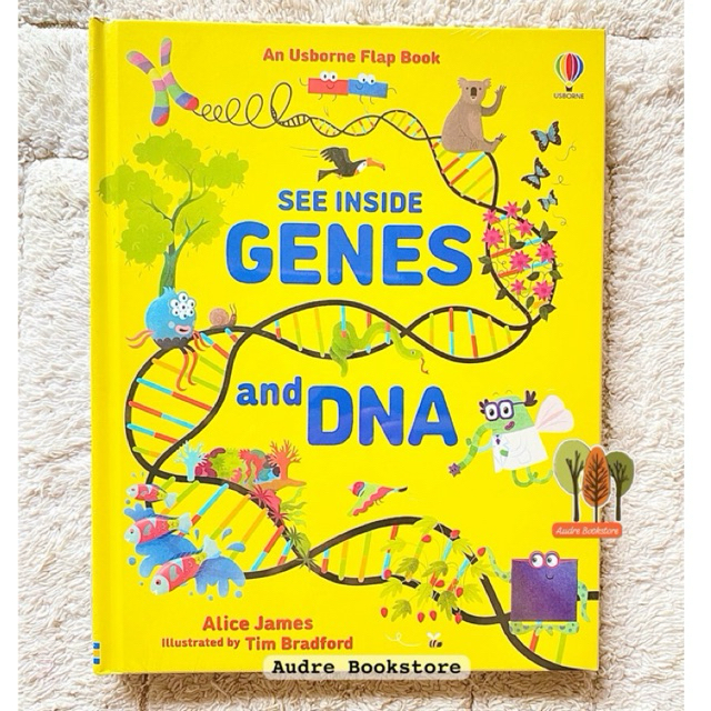Jual [SEGEL] Usborne STEM Flap Book See Inside Genes And DNA ...