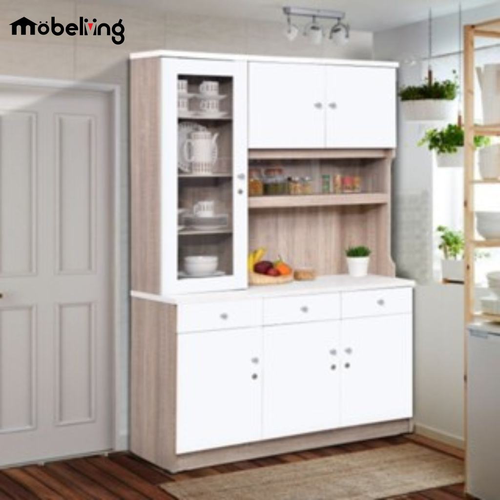 Mobeliving - Furniture Lemari Sayur Kitchen Set KS 3410